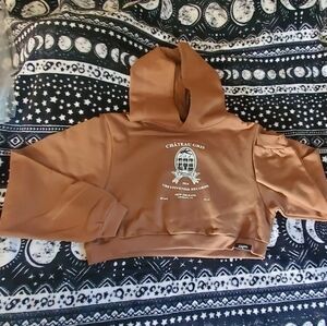 G59 Château Gris Crop Hoodie